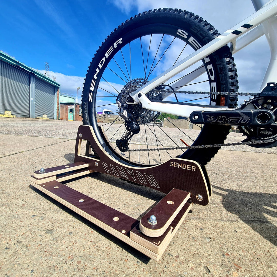 PLATFORM 600 with Rails 2 BIKE VAN STAND sender rampsusa